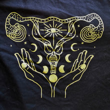 Load image into Gallery viewer, Big uterus energy wrap tops