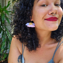 Load image into Gallery viewer, Sunset Cloud earrings