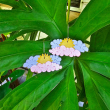 Load image into Gallery viewer, Sunset Cloud earrings