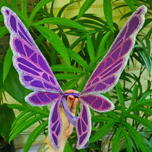 Load image into Gallery viewer, Fairy wings purple base