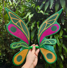 Load image into Gallery viewer, Fairy wings green base